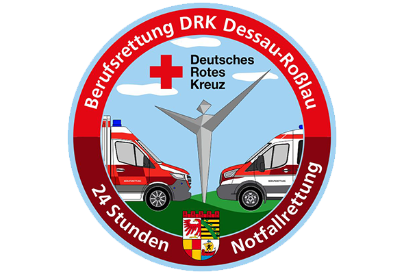 Logo der Berufsrettung des DRK Dessau